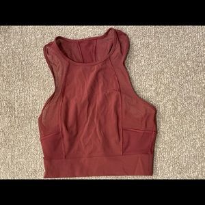 Lululemon Rust Sports Bra